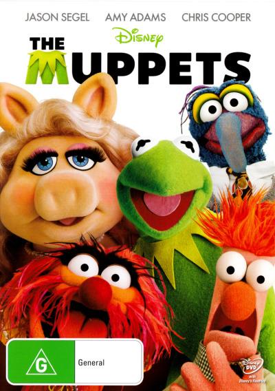 Cover for The Muppets (DVD) (2012)