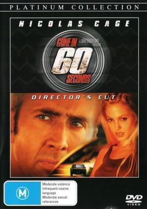 Cover for Gone In 60 Seconds (DVD) (2005)