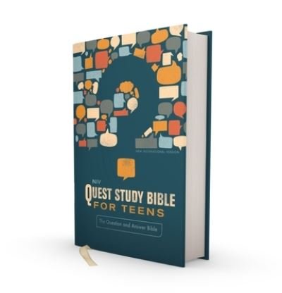 Cover for Zondervan Zondervan · NIV, Quest Study Bible for Teens, Hardcover, Navy, Comfort Print: The Question and Answer Bible (Gebundenes Buch) (2024)