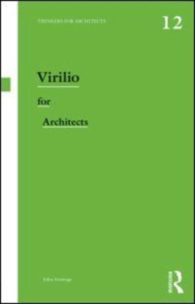 Cover for John Armitage · Virilio for Architects - Thinkers for Architects (Paperback Book) (2015)