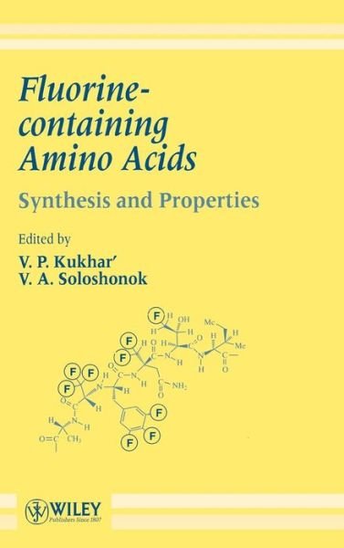 Cover for VP Kukhar · Fluorine-containing Amino Acids: Synthesis and Properties (Gebundenes Buch) (1995)