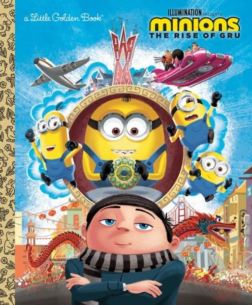 Cover for David Lewman · Minions: The Rise of Gru Little Golden Book (Hardcover bog) (2022)