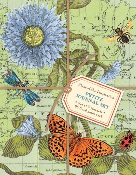Cover for Galison · Petite Jrnl Set Wendy Gold Maps of (Papirvare) (2014)