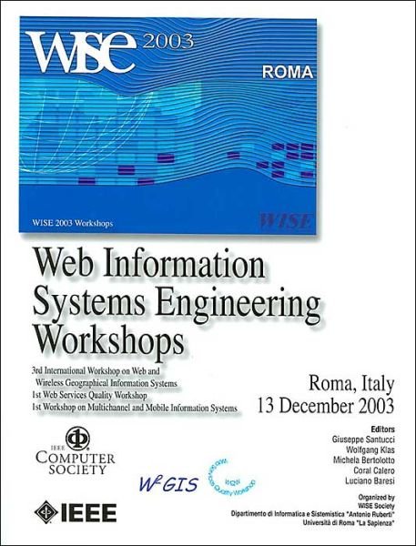 Cover for Ieee · Fourth International Conference on Web Information Systems Engineering Workshops: Proceedings (Hardcover Book) (2004)