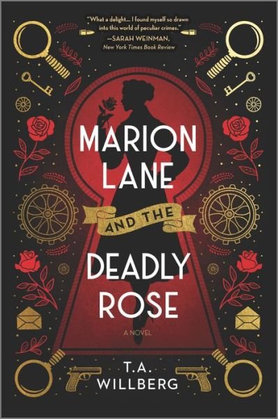 Cover for T. A. Willberg · Marion Lane and the Deadly Rose (Paperback Book) (2023)