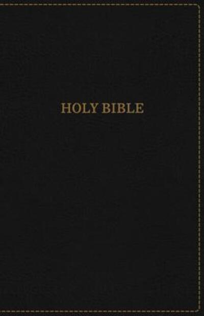 Cover for Thomas Nelson · KJV, Thinline Bible, Leathersoft, Black, Thumb Indexed, Red Letter Edition, Comfort Print Holy Bible, King James Version (Kunstlederbuch) (2017)