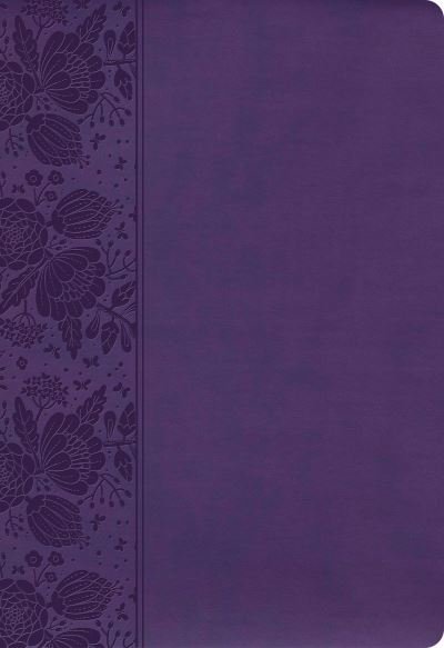 Cover for Csb Bibles By Holman · CSB Super Giant Print Reference Bible, Purple (Skinnbok) (2022)