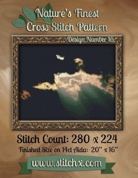 Nature's Finest Cross Stitch Pattern: Design Number 16 - Nature Cross Stitch - Books - Createspace - 9781502558039 - September 30, 2014