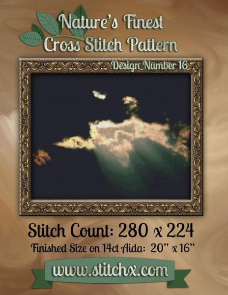 Nature's Finest Cross Stitch Pattern: Design Number 16 - Nature Cross Stitch - Bücher - Createspace - 9781502558039 - 30. September 2014