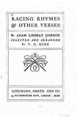 Cover for Adam Lindsay Gordon · Racing Rhymes &amp; Other Verses (Paperback Book) (2015)