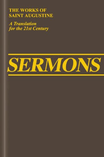 Cover for Saint Augustine · Sermons (New) (Iii/11) (Works of Saint Augustine) (Hardcover Book) [Edmund Hill O.p. (Translator) edition] (1997)