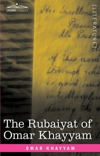 Cover for Omar Khayyam · The Rubaiyat of Omar Khayyam: First, Second and Fifth Editions (Hardcover Book) (2009)