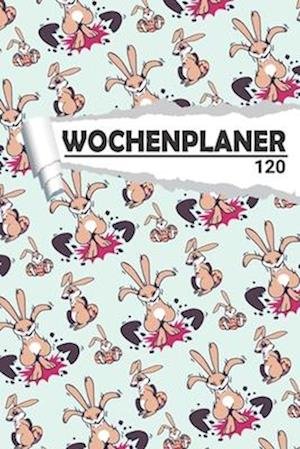 Cover for Aw Media · Wochenplaner Osterhase mit Ei (Pocketbok) (2020)