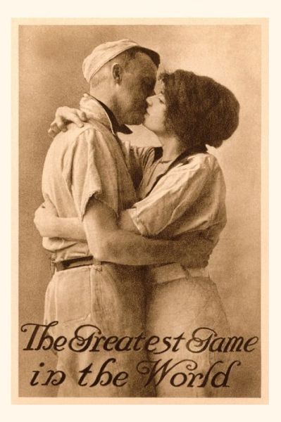 Cover for Found Image Press · Vintage Journal Baseball Couple Kissing (Book) (2022)