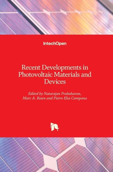 Cover for Natarajan Prabaharan · Recent Developments in Photovoltaic Materials and Devices (Hardcover Book) (2019)