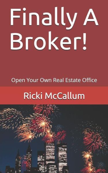 Cover for Ricki Eichler McCallum · Finally A Broker! (Paperback Bog) (2019)