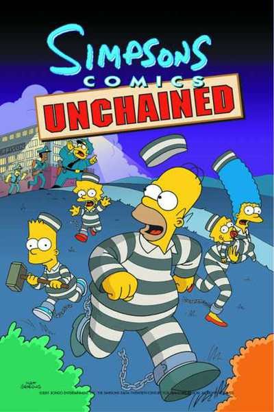 Cover for Matt Groening · Simpsons Comics Unchained (Paperback Book) (2002)