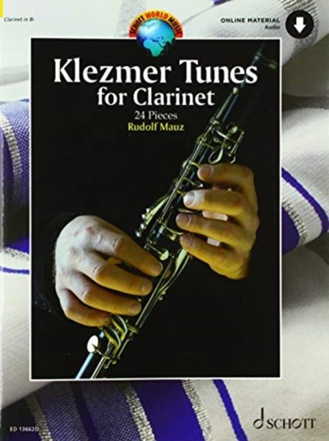 Klezmer Tunes for Clarinet: 24 Pieces. clarinet and piano. - Rudolf Mauz - Książki - Schott Music Ltd.,  London - 9781847615039 - 15 stycznia 2020