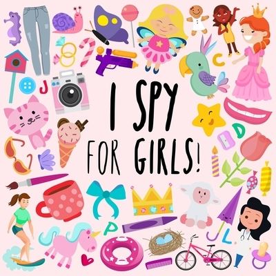 Cover for Webber Books · I Spy - For Girls! (Pocketbok) (2020)