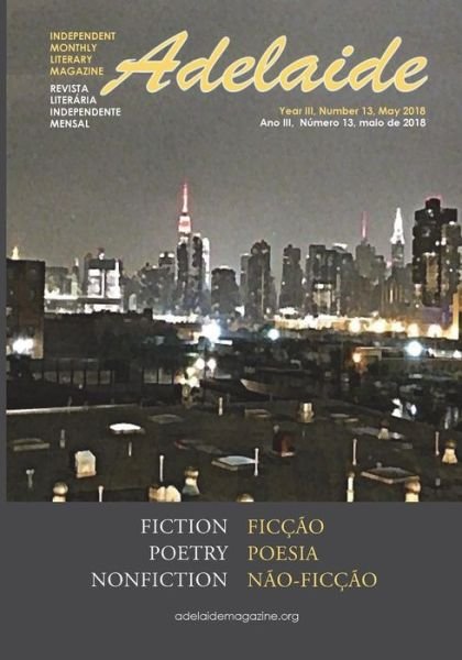 Cover for Stevan V. Nikolic · Adelaide Literary Magazine No.13 (Pocketbok) (2018)