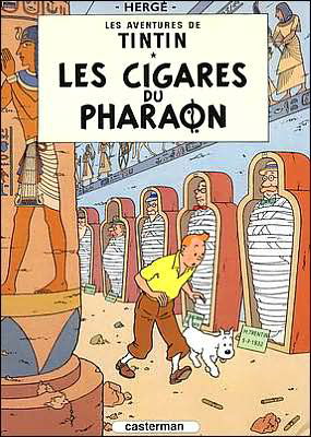 Cover for Herge · Les cigares du pharaon (Hardcover Book) (1998)