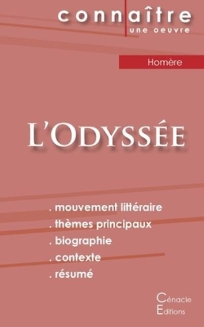 Cover for Homère · Fiche de lecture L'Odyssee de Homere (Analyse litteraire de reference et resume complet) (Paperback Bog) (2022)