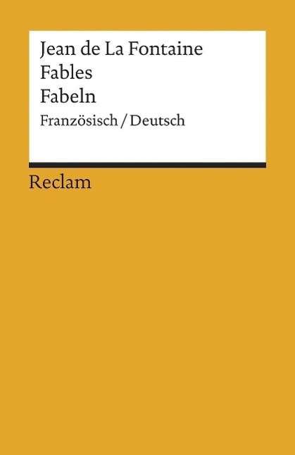 Cover for Jean De La Fontaine · Reclam UB.18603 LaFontaine.Fables.Fabel (Bok)