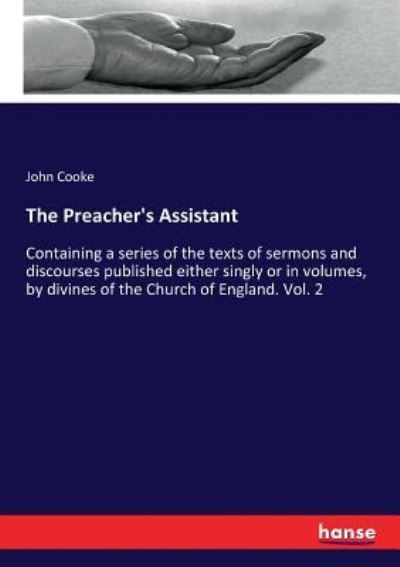 Cover for John Cooke · The Preacher's Assistant (Paperback Book) (2017)