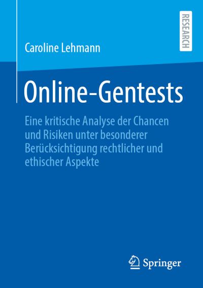 Cover for Lehmann · Online Gentests (Bok) (2020)