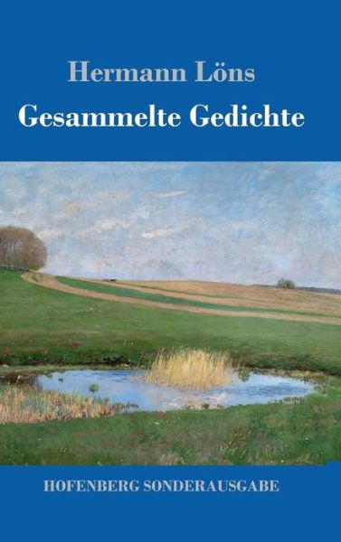 Cover for Löns · Gesammelte Gedichte (Book) (2017)