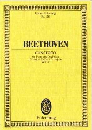 Concerto Eb Major Woo 4 - Ludwig Va Beethoven - Books - SCHOTT & CO - 9783795763039 - November 1, 1981