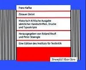 Cover for Kafka · Zürauer Zettel (Book)