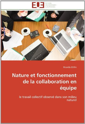 Cover for Ricarda Ettlin · Nature et Fonctionnement De La Collaboration en Équipe: Le Travail Collectif Observé Dans Son Milieu Naturel (Paperback Book) [French edition] (2018)