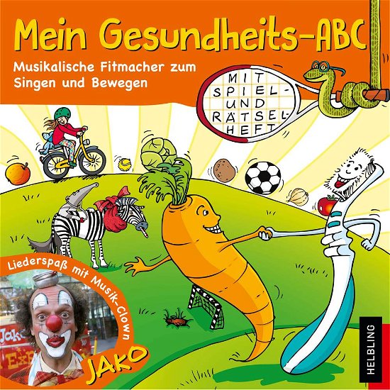 Cover for Musikclown Jako · Mein Gesundheits-ABC (CD) (2016)