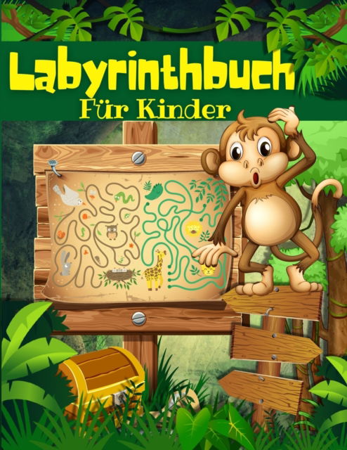 Labyrinth-Buch Fur Kinder, Jungen Und Madchen - Art Books - Books - GoPublish - 9786069607039 - July 30, 2021