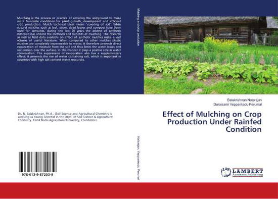 Cover for Natarajan · Effect of Mulching on Crop Pr (Book)