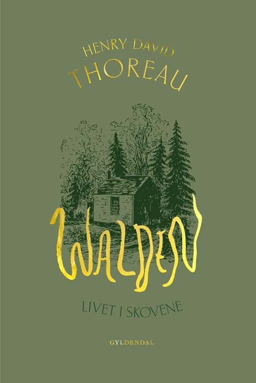 Cover for Henry David Thoreau · Gyldendals Kronjuveler: Walden (Inbunden Bok) [3:e utgåva] (2021)
