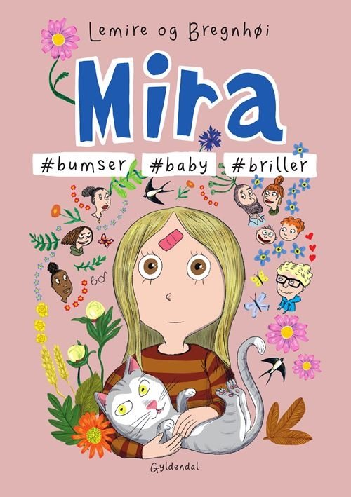 Cover for Sabine Lemire; Rasmus Bregnhøi · Mira: Mira 7 - #bumser #baby #briller (Sewn Spine Book) [1st edition] (2022)