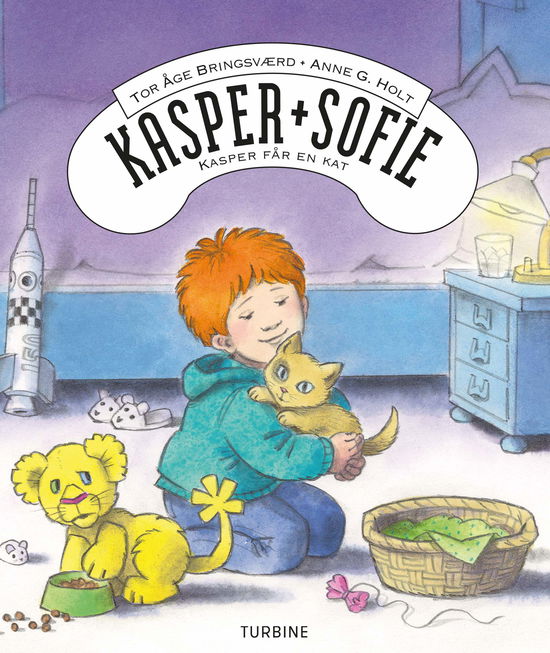 Cover for Tor Åge Bringsværd · Kasper og Sofie - Kasper får en kat (Inbunden Bok) [1:a utgåva] (2019)