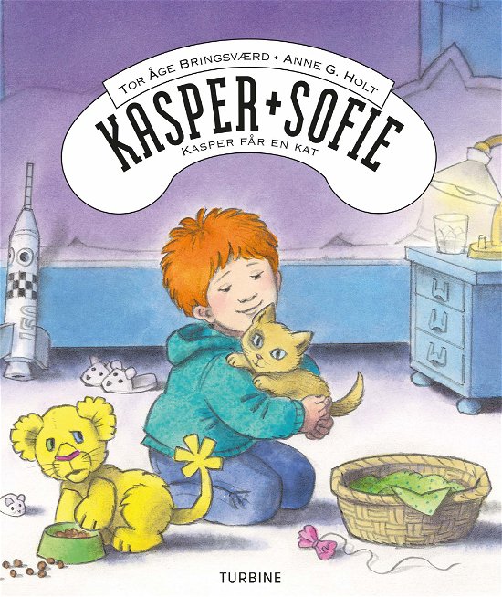 Cover for Tor Åge Bringsværd · Kasper og Sofie - Kasper får en kat (Gebundenes Buch) [1. Ausgabe] (2019)