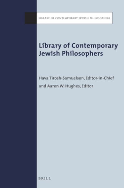 Cover for Hava Tirosh-Samuelson · Library of Contemporary Jewish Philosophers (PB SET) Volumes 1-5 (Paperback Book) (2014)