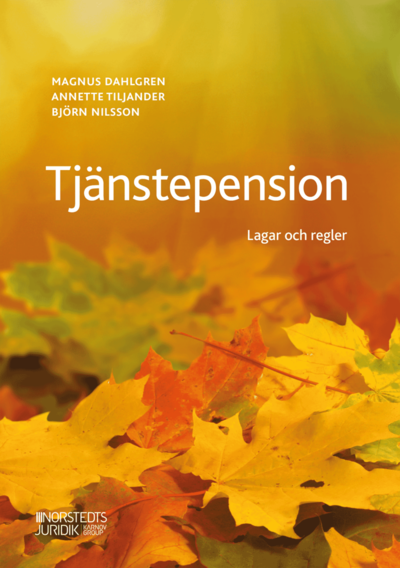 Cover for Magnus Dahlgren · Tjänstepension : lagar och regler (Buch) (2020)