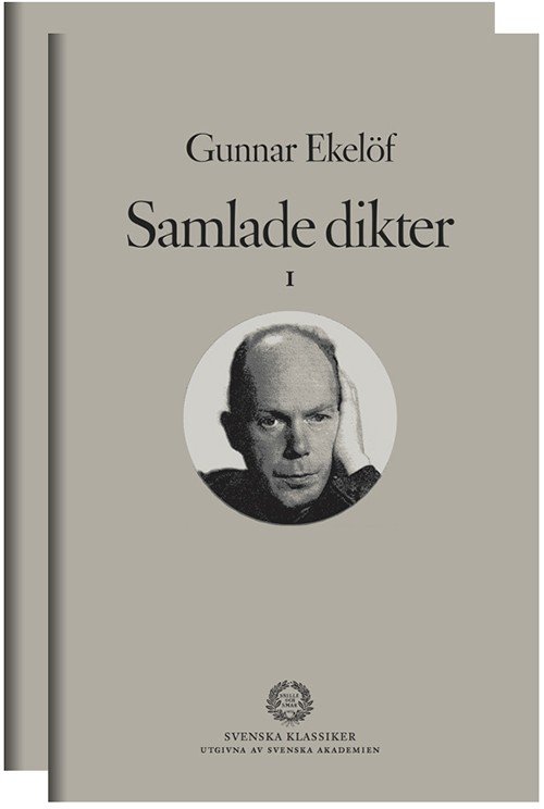 Cover for Gunnar Ekelöf · Samlade dikter. Bd.1-2 (Bound Book) (2015)