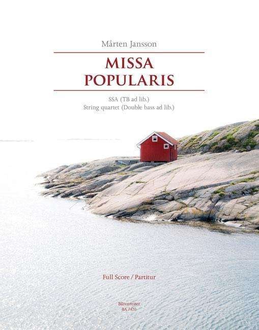 Cover for Jansson · Missa Popularis, Partitur (Book)