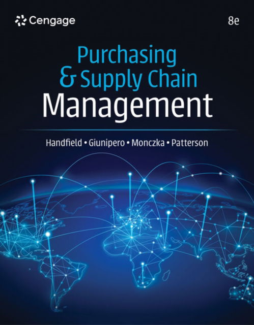 Cover for Handfield, Robert (North Carolina State University) · Purchasing and Supply Chain Management (Hardcover Book) (2025)