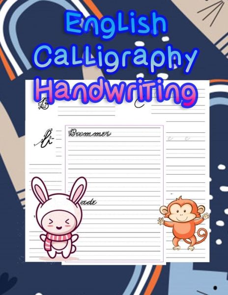 Cover for Bestpapaya Publishing · English Calligraphy Handwriting (Paperback Book) (2020)