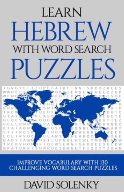 Cover for David Solenky · Learn Hebrew with Word Search Puzzles (Paperback Book) (2020)