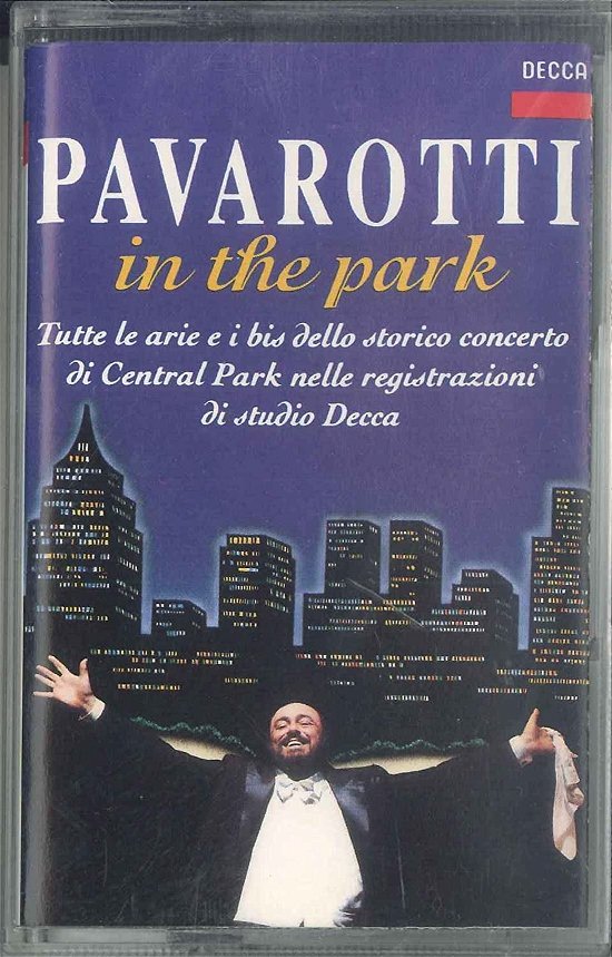 Cover for Luciano Pavarotti · Pavarotti in the Park (Kassette) (1993)
