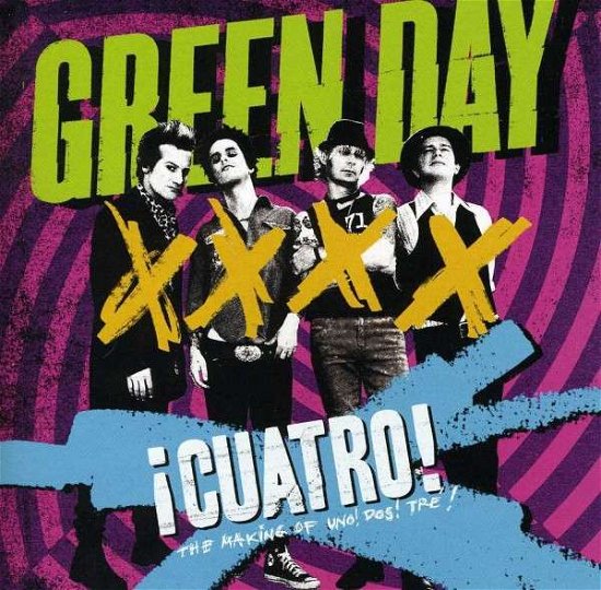 Cover for Green Day · ¡cuatro! (Dvd) (Jewel Case) (DVD) (2013)