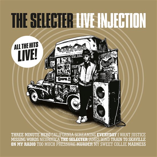 Cover for Selecter · Live Injection (White Vinyl) (LP) (2023)
